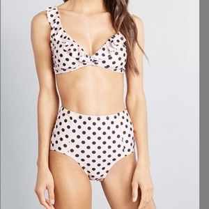 ModCloth high waisted bikini size XL